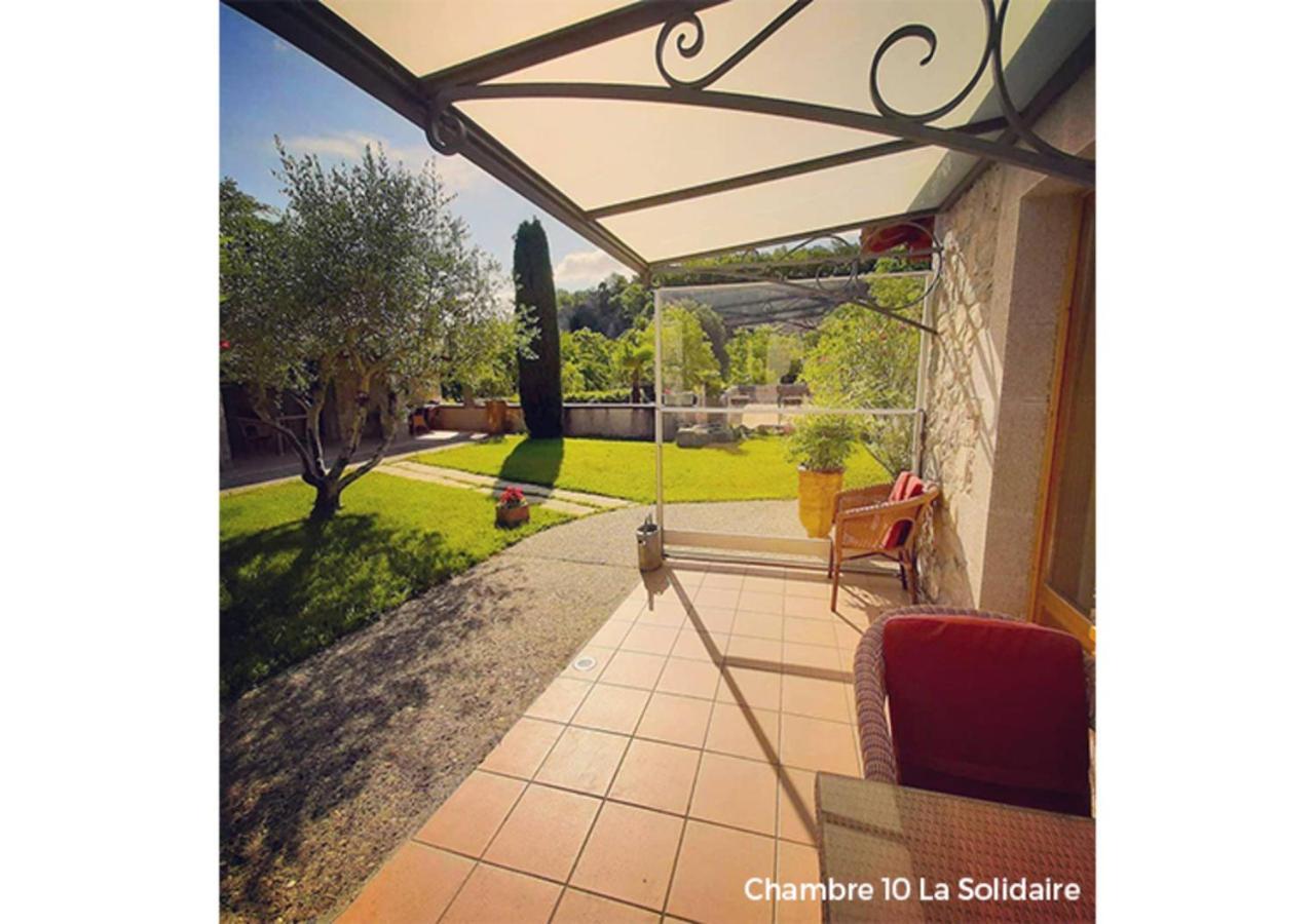 Hotel La Garenne Labeaume Exterior foto